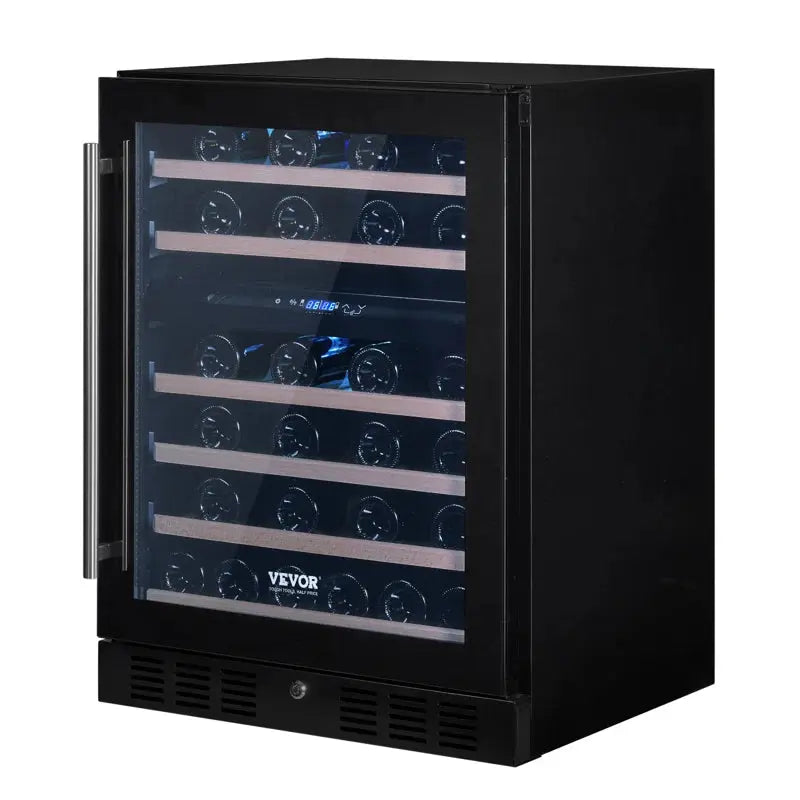 VEVOR 23.42'' and Can Single Zone Wine & Beverage Refrigerator | Fridge.com