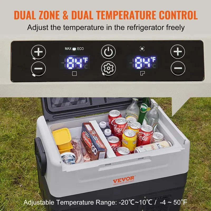 VEVOR 37 QT. Electric Cooler Portable Mini Car Fridge | Fridge.com