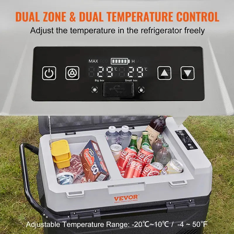 VEVOR 56 QT. Electric Cooler Portable Mini Car Fridge | Fridge.com