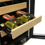 Vinotemp 15'' 33 Bottle Single Zone Wine Refrigerator | Fridge.com