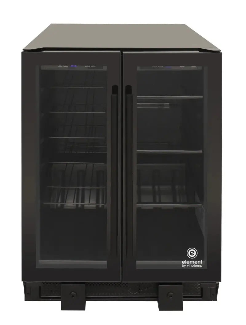 Vinotemp Butler Series Touch Screen Wine and Beverage Cooler with French Doors | Fridge.com