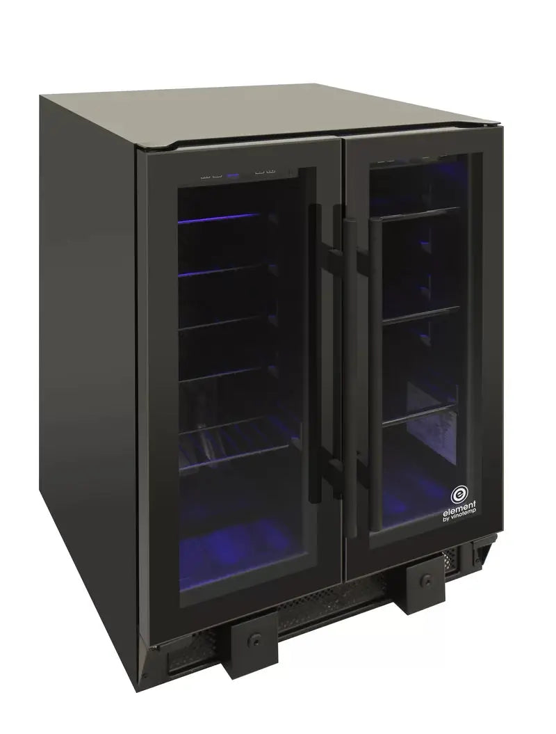 Vinotemp Butler Series Touch Screen Wine and Beverage Cooler with French Doors | Fridge.com