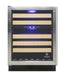 Vinotemp Connoisseur Series 46 Dual-Zone Wine Cooler, 46 Bottle Capacity | Fridge.com