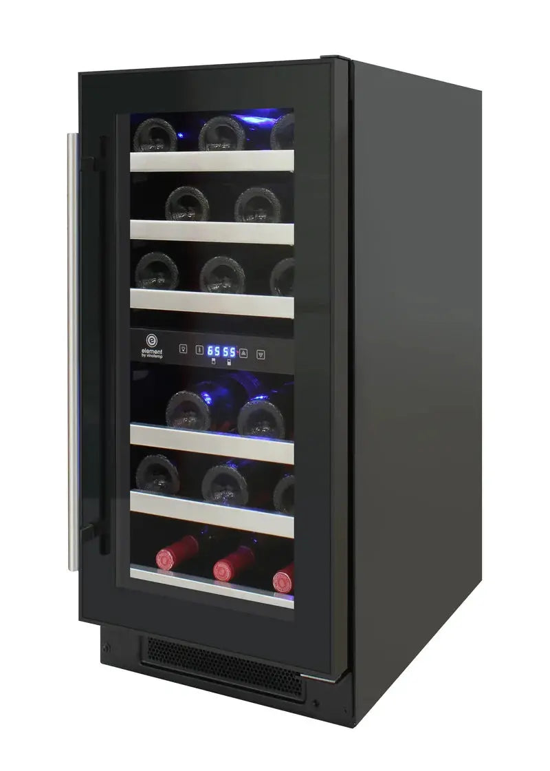 Vinotemp Connoisseur Series Compact Dual-Zone Wine Cooler | Fridge.com