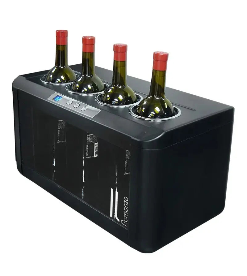 Vinotemp Il Romanzo Series Single-Zone Open Wine Cooler | Fridge.com