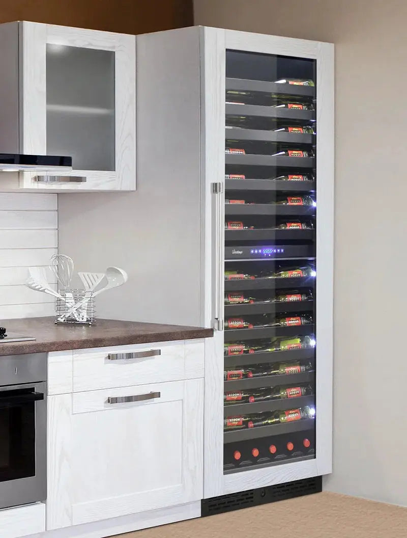 Vinotemp Private Reserve Panel-Ready Dual-Zone 24" Wine Cooler | Fridge.com