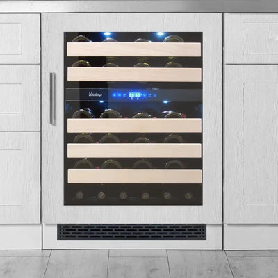 Vinotemp Private Reserve Panel-Ready Dual-Zone 24" Wine Cooler | Fridge.com