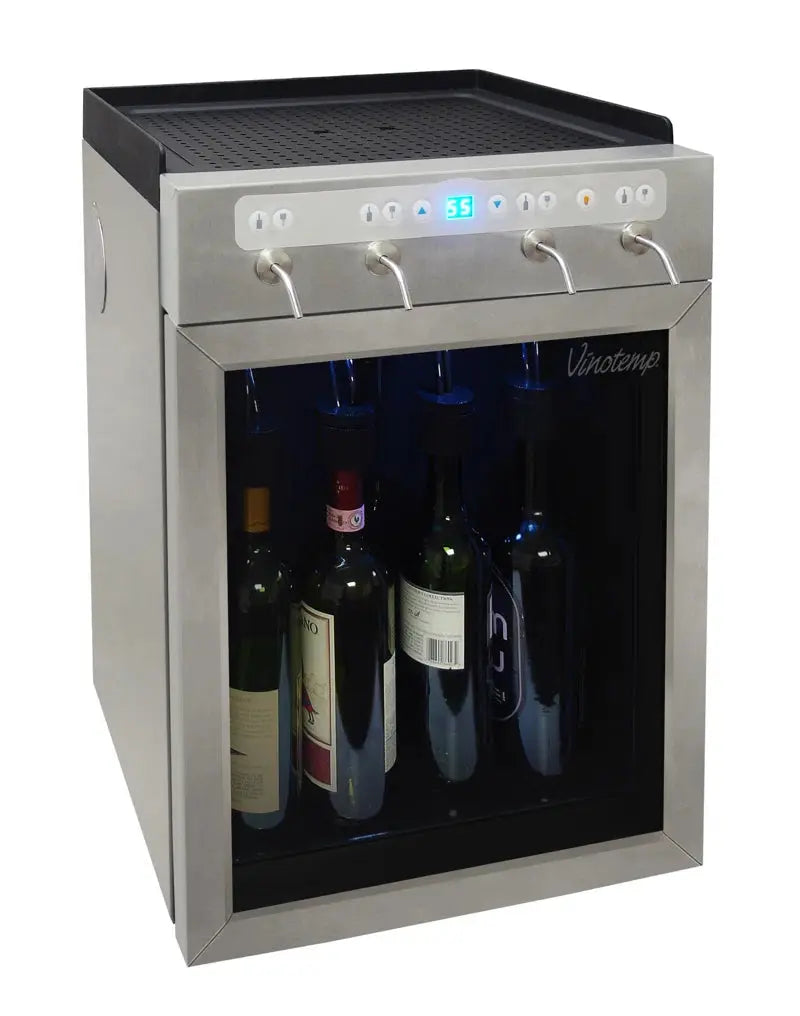 Vinotemp Wine Dispenser with Push Button Controls | Fridge.com