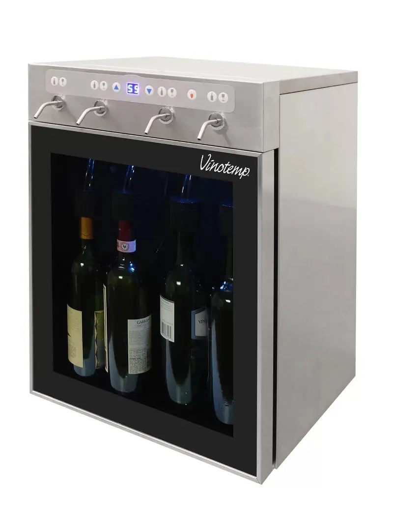 Vinotemp Winesteward Wine Dispenser with Push Button Control | Fridge.com