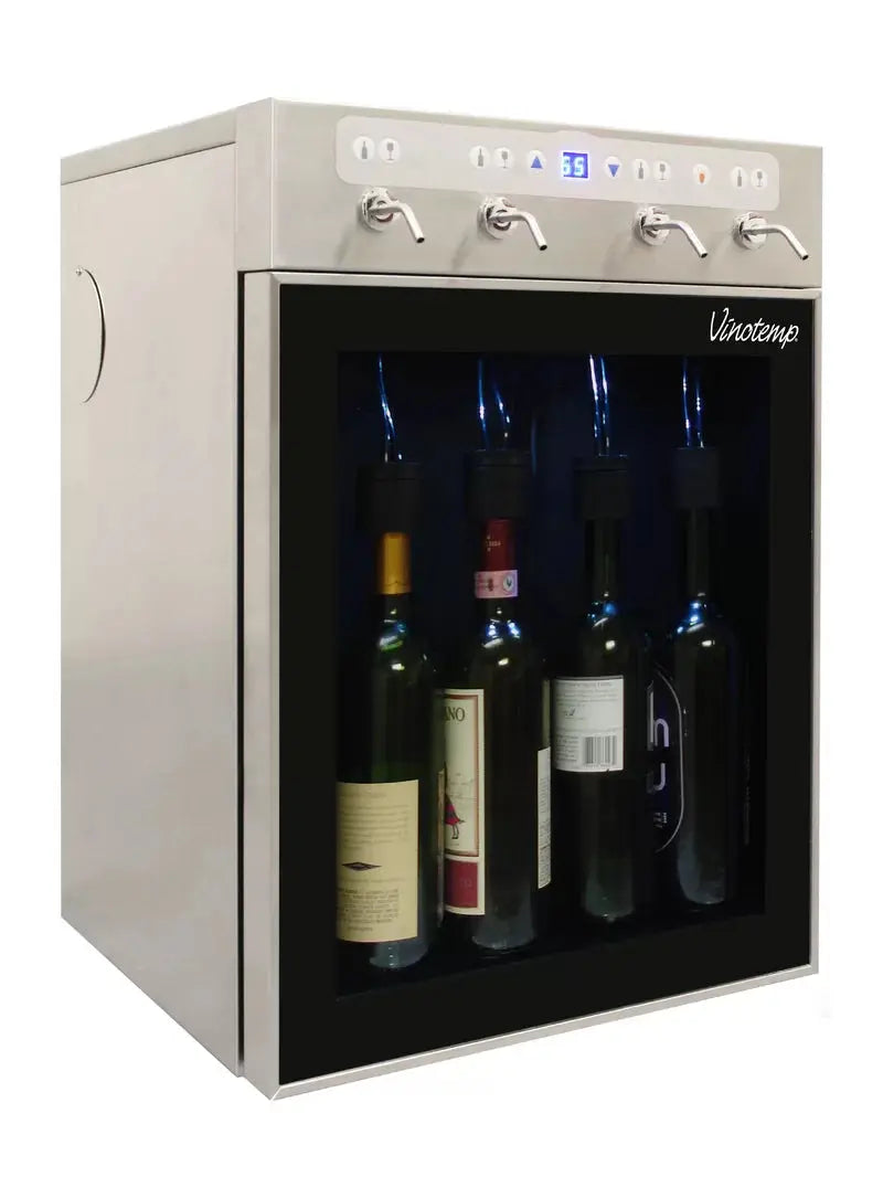 Vinotemp Winesteward Wine Dispenser with Push Button Control | Fridge.com