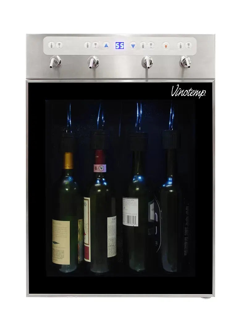 Vinotemp Winesteward Wine Dispenser with Push Button Control | Fridge.com