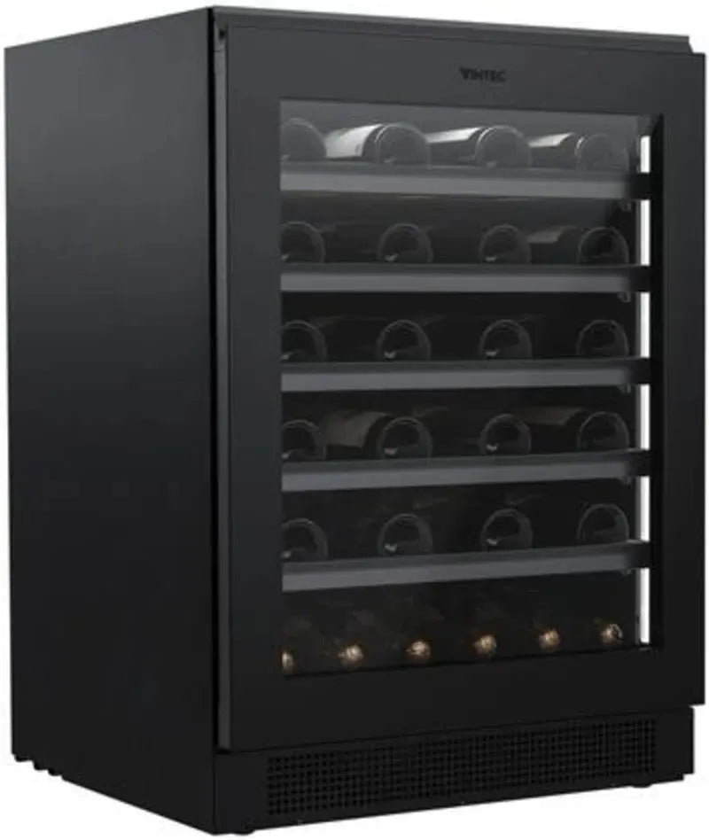 Vintec 23.5'' 41 Bottle Single Zone Freestanding Wine Refrigerator | Fridge.com