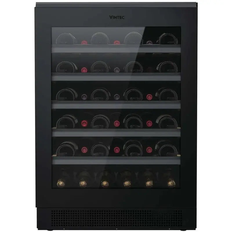 Vintec 23.5'' 41 Bottle Single Zone Freestanding Wine Refrigerator | Fridge.com