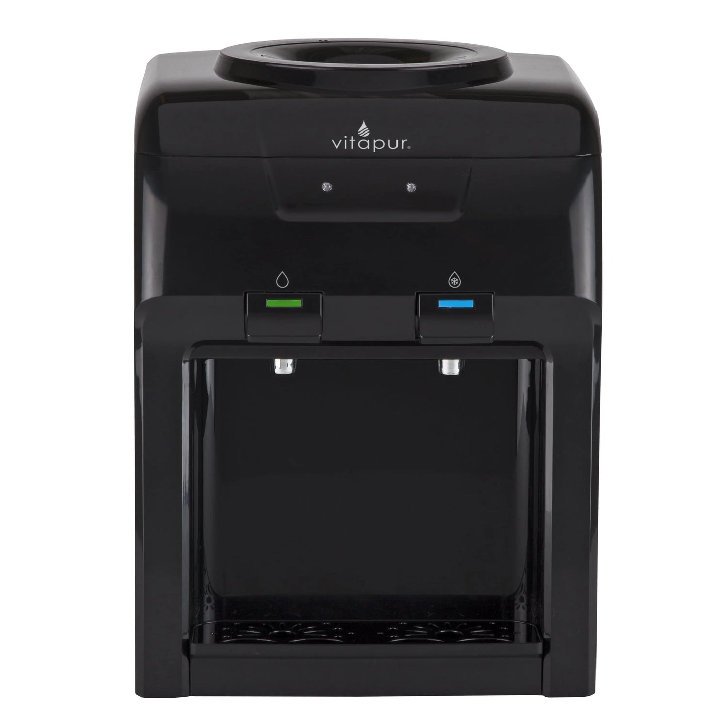 Vitapur Countertop Room and Cold (42.8°F - 46.4°F) Water Dispenser Black | Fridge.com