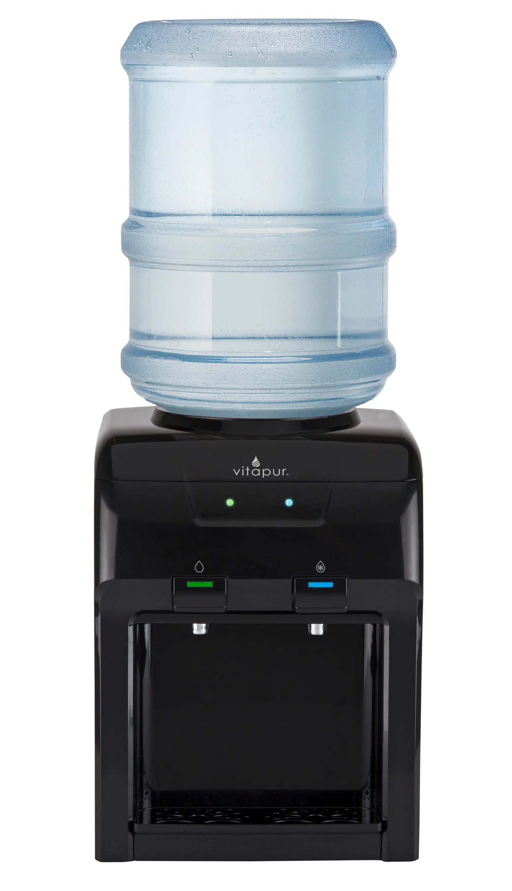 Vitapur Countertop Room and Cold (42.8°F - 46.4°F) Water Dispenser Black | Fridge.com