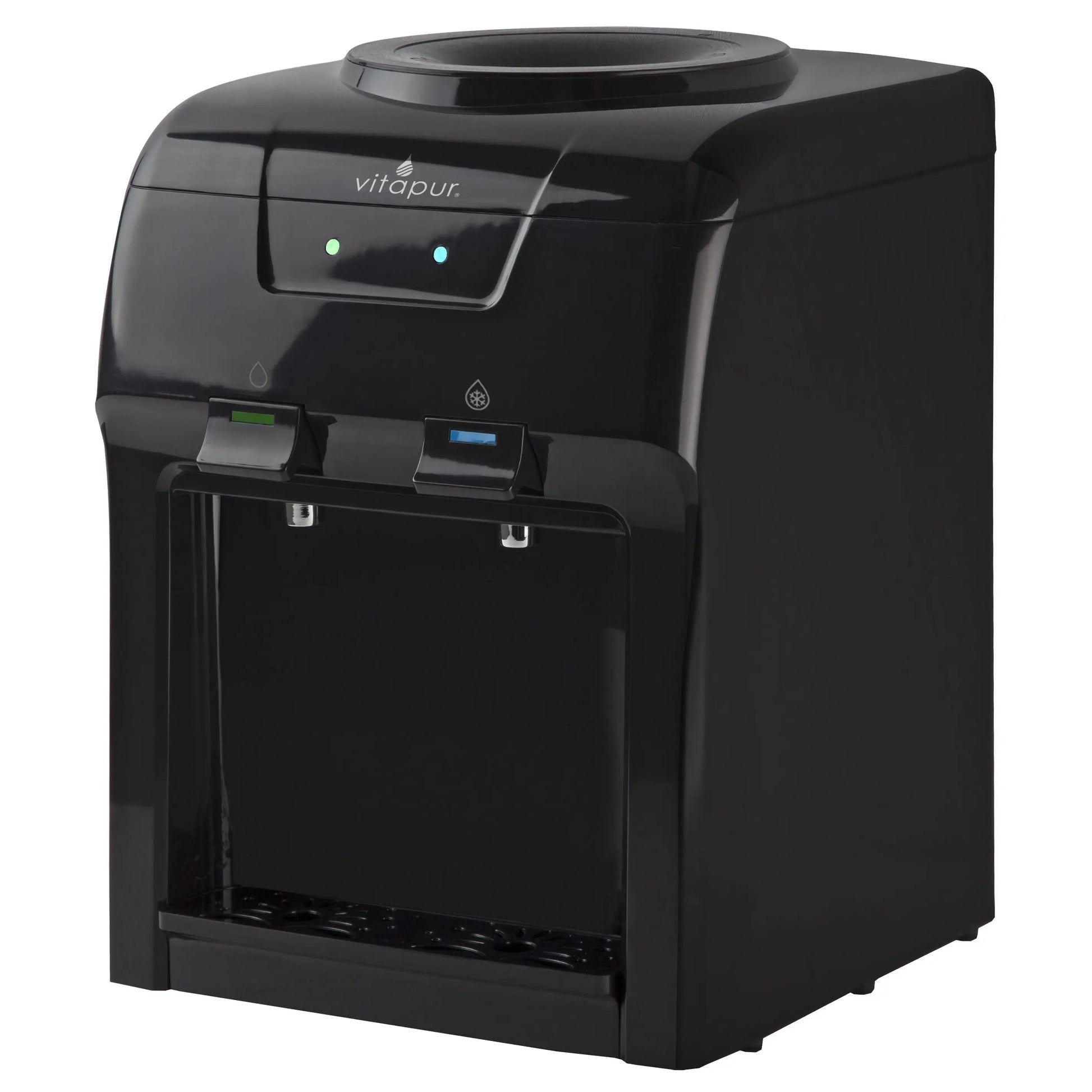 Vitapur Countertop Room and Cold (42.8°F - 46.4°F) Water Dispenser Black | Fridge.com