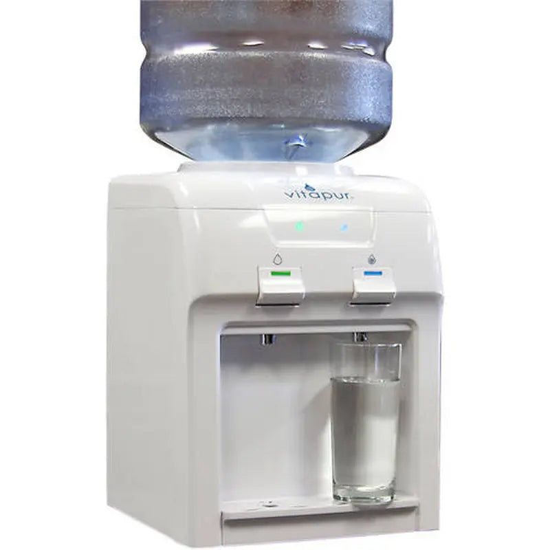 Vitapur VWD2036W-1 Countertop Room & Cold Water Dispenser White | Fridge.com