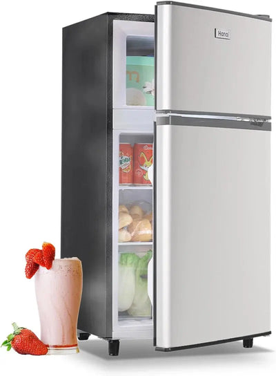 WANAI 3.5 Cubic Feet Freestanding Mini Fridge with Freezer | Fridge.com