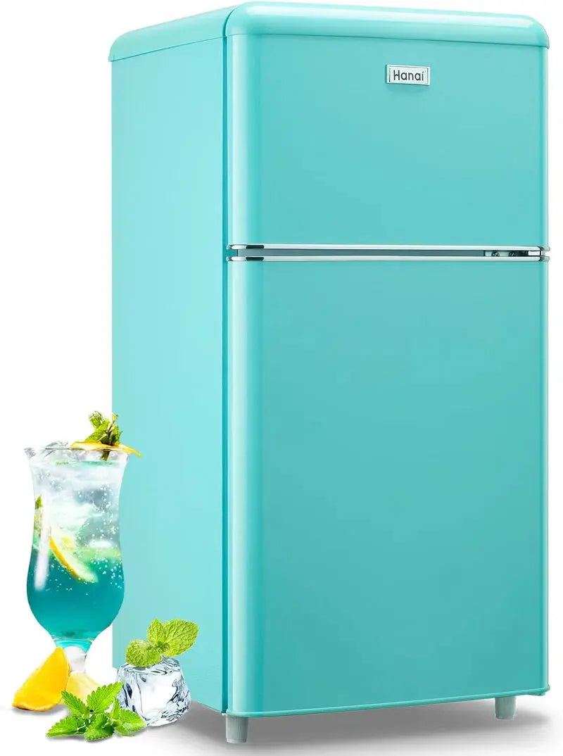 WANAI 3.5 Mini Fridge with Freezer Retro Refrigerator | Fridge.com