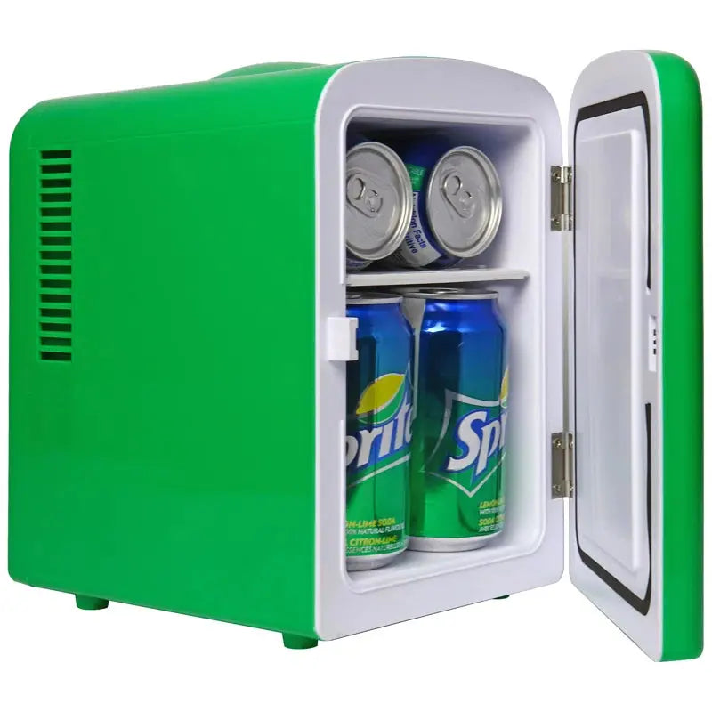 Retailer Coca-Cola Sprite 4L Cooler/Warmer 12V DC 110V AC Mini Fridge - Green,nfui