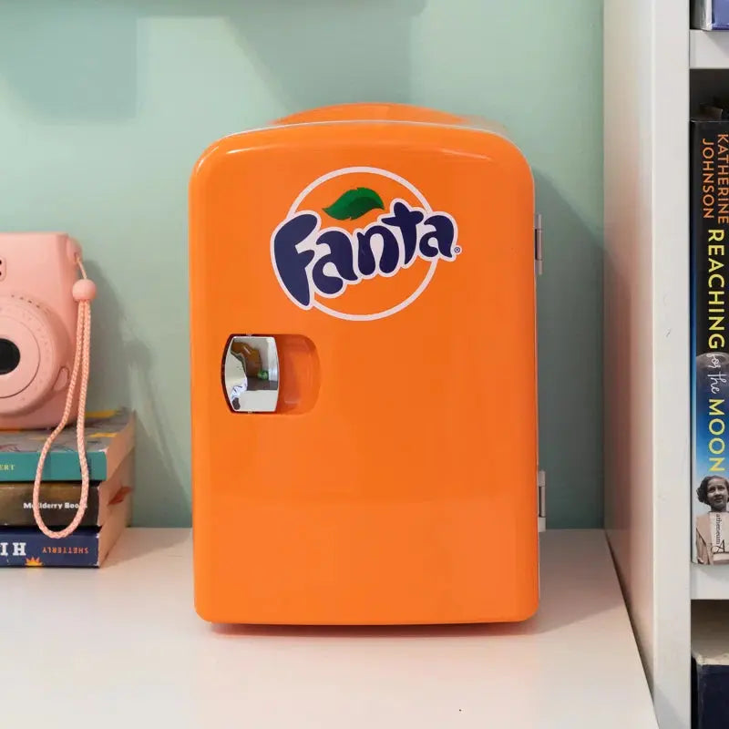 Coca-Cola Fanta 4L Cooler/Warmer 12V DC 110V AC Mini Fridge, Orange | Fridge.com