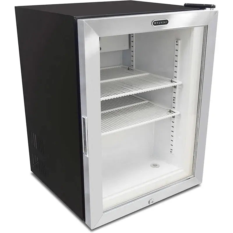 Whynter 1.8 Cu. Ft. Countertop Reach-In Display Glass Door Freezer | Fridge.com