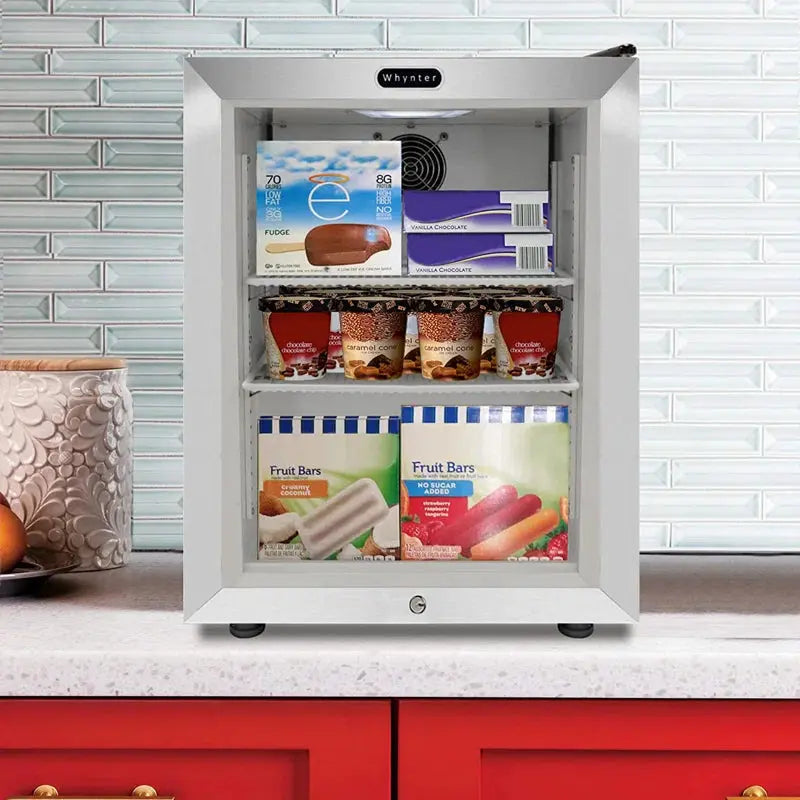 Whynter 1.8 Cu. Ft. Countertop Reach-In Display Glass Door Freezer | Fridge.com