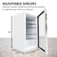 Whynter 120 Cans Freestanding Beverage Refrigerator with Lock | Fridge.com