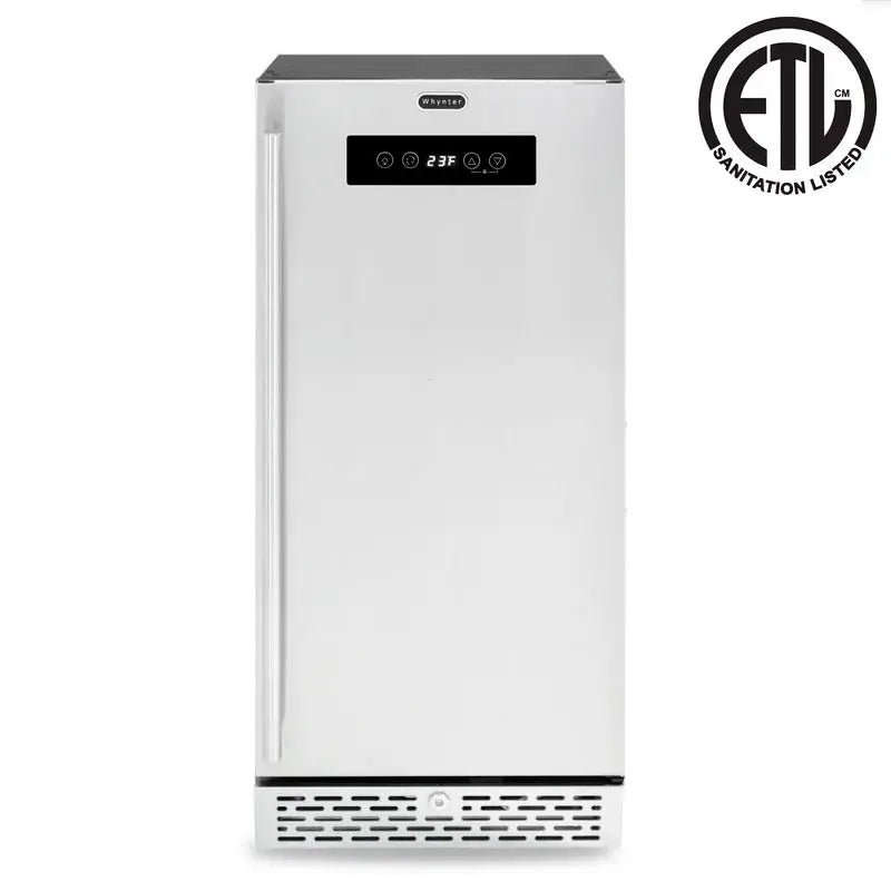 Whynter 2.9 Cu.Ft. Beer Keg Froster Beverage Refrigerator Stainless Steel with Digital Control | Fridge.com