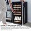 Whynter 34 Bottle Freestanding Wine Refrigerator with Display Shelf and Digital Control | Fridge.com