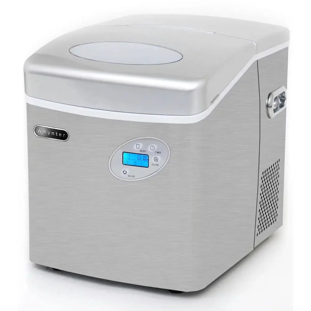 Whynter 49 Lb. Stainless Steel Countertop Ice Maker | Fridge.com