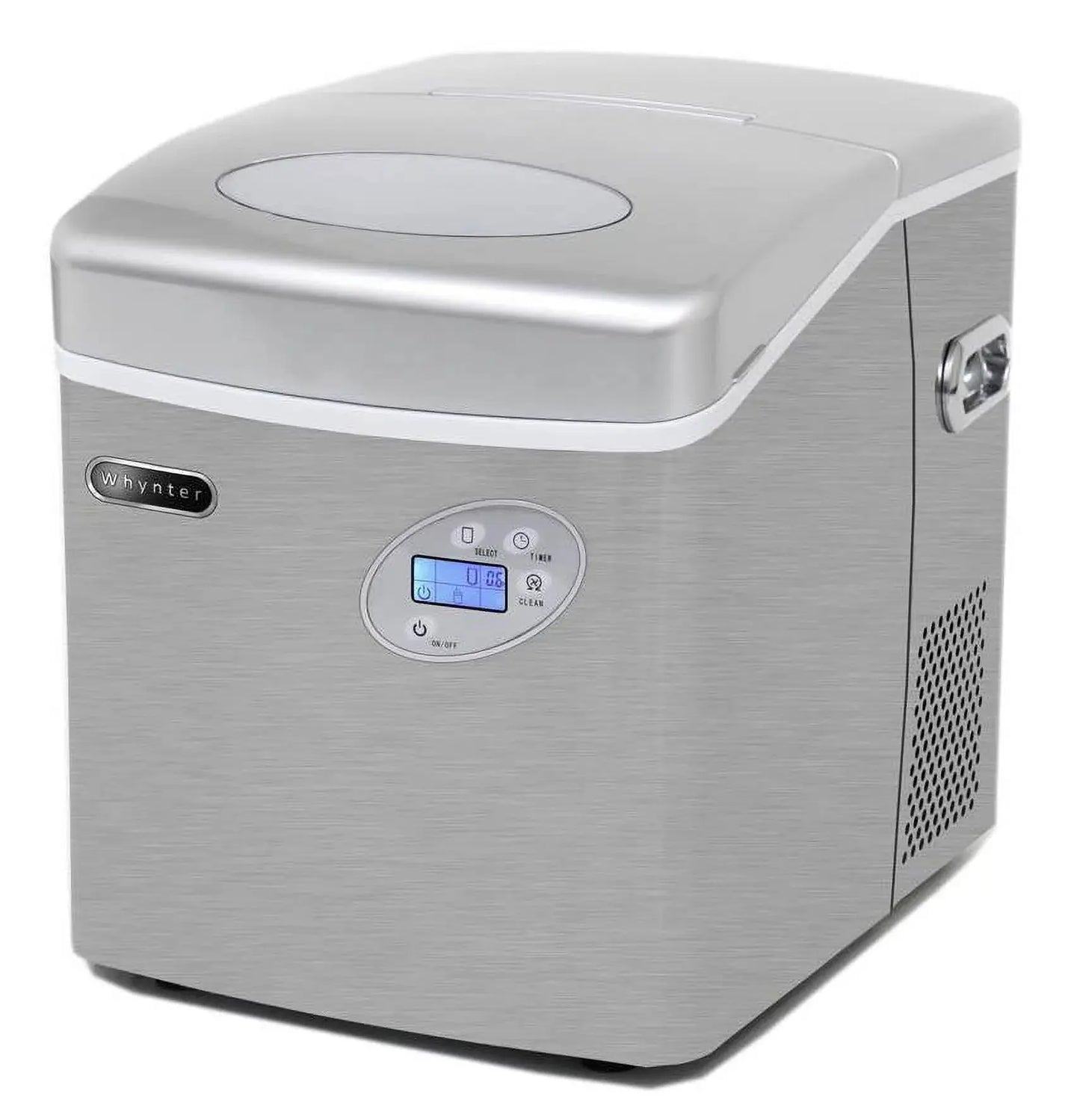 Whynter 49 Lb. Stainless Steel Countertop Ice Maker | Fridge.com