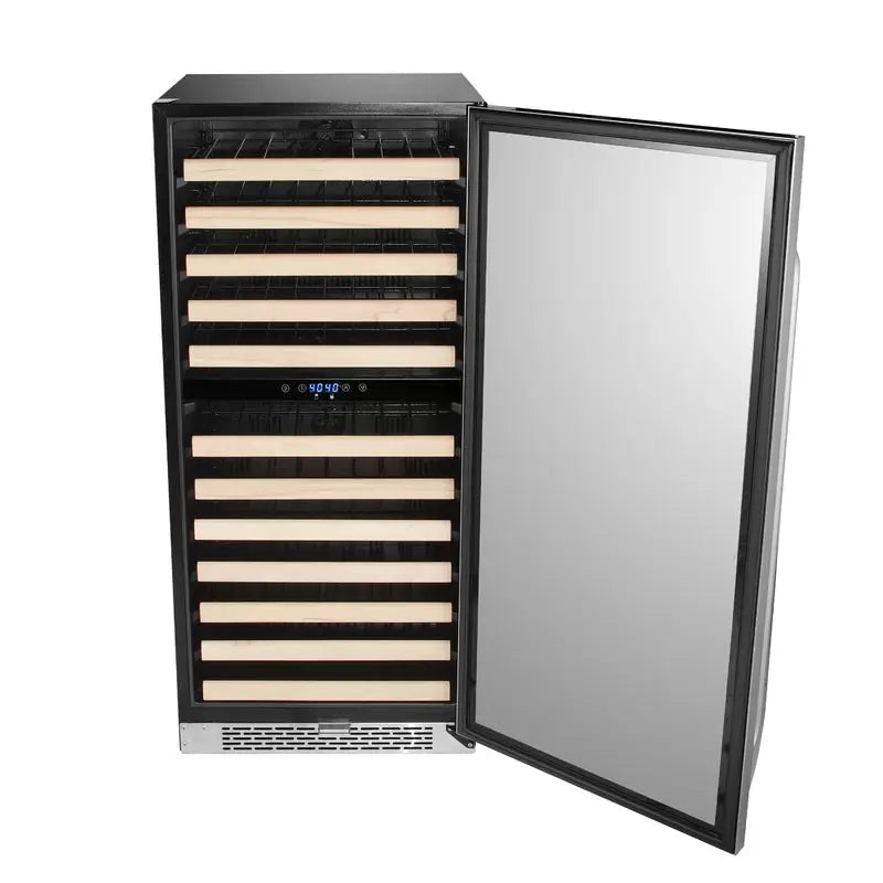 Whynter 92 Bottle Dual Zone Built-In Wine Refrigerator | Fridge.com