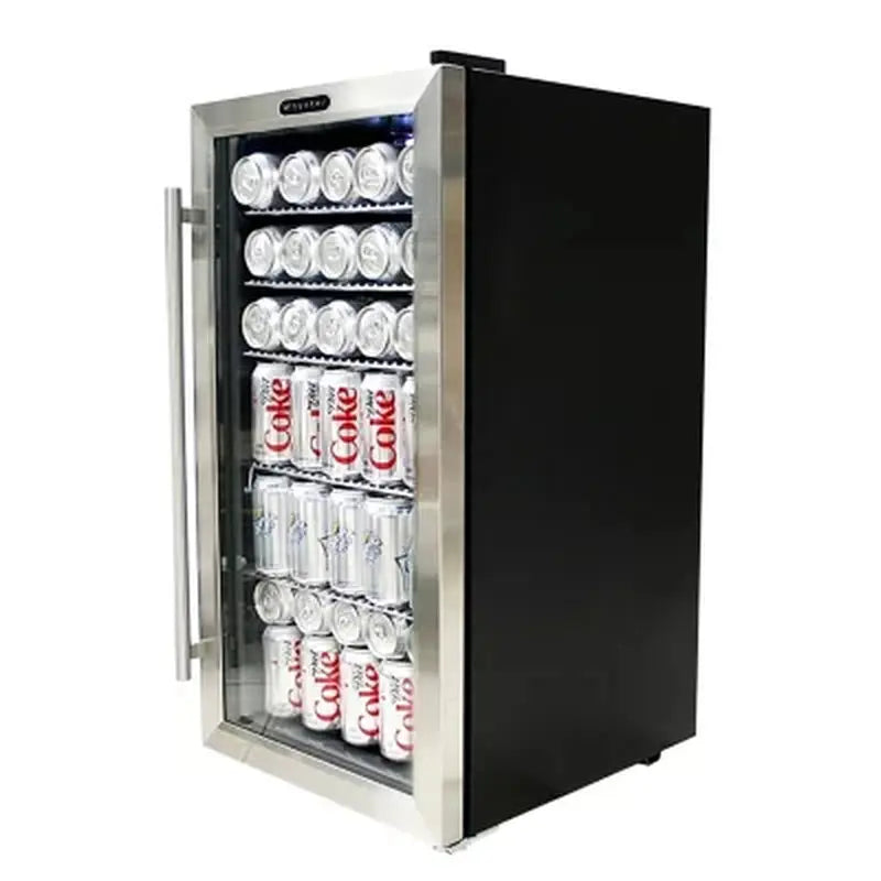 Whynter Beverage 120-Can Refrigerator, Stainless Steel | Fridge.com