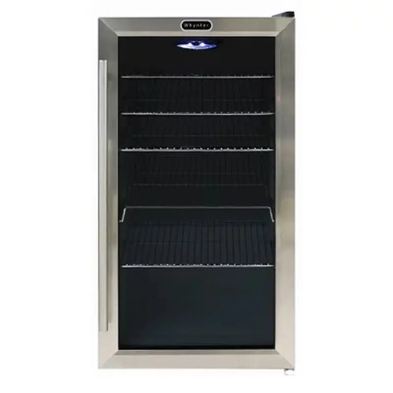 Whynter Beverage 120-Can Refrigerator, Stainless Steel | Fridge.com