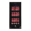 Whynter Built-In Black Glass 80-Can Capacity 3.4 Cu Ft. Beverage Refrigerator | Fridge.com