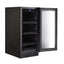 Whynter Built-In Black Glass 80-Can Capacity 3.4 Cu Ft. Beverage Refrigerator | Fridge.com