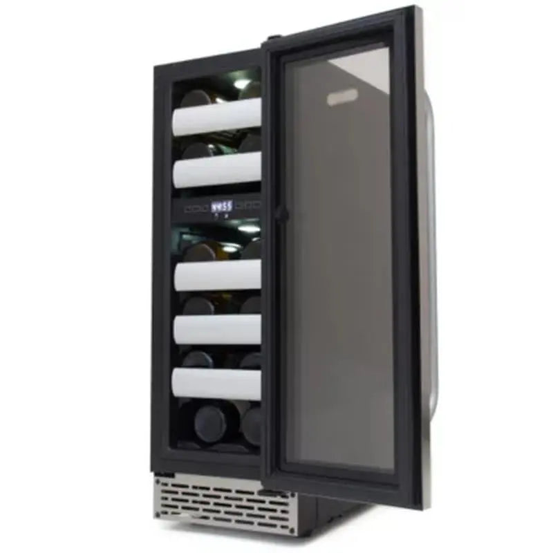 Whynter Elite 17-Bottle Dual-Zone Wine Cellar, Stainless Steel | Fridge.com