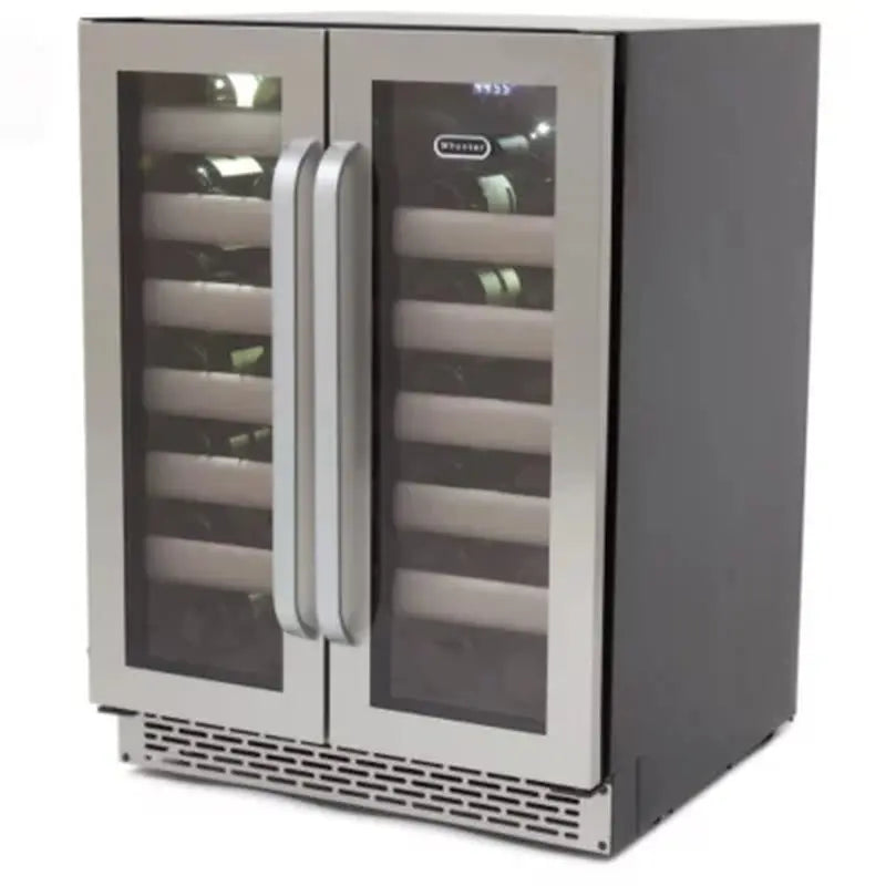 Whynter Elite 40-Bottle Dual Zone Built-In Wine Cellar, Stainless Steel | Fridge.com