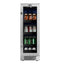 Whyter 12" Width 60 Cans Stainless Steel Beverage Refrigerator with Digital Control | Fridge.com