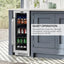 Whyter 12" Width 60 Cans Stainless Steel Beverage Refrigerator with Digital Control | Fridge.com