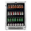 Whyter 24" Width 140 Cans Stainless Steel Beverage Refrigerator with Digital Control | Fridge.com