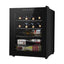 Winado 16.99'' 16 Bottle Single Zone Freestanding Wine Refrigerator | Fridge.com