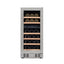 Wine Enthusiast 15'' 26 Bottle Dual Zone Built-In Wine Refrigerator | Fridge.com