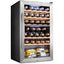 Wine Fridge, Dual Freestanding Wine Refrigerator, 33 Bottle Wine Cooler | Fridge.com