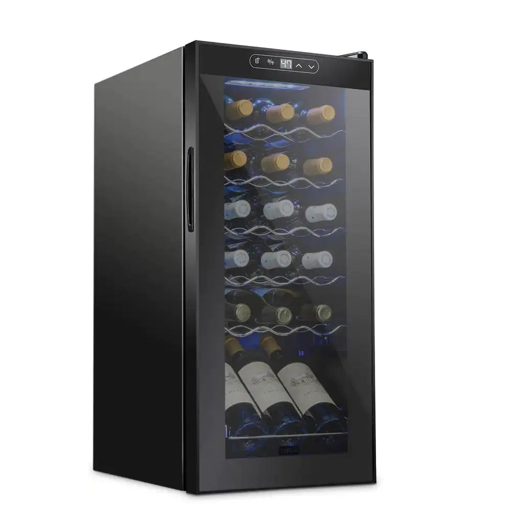 Wine Fridge, Freestanding Wine Refrigerator, 18 Bottle Wine Cooler | Fridge.com