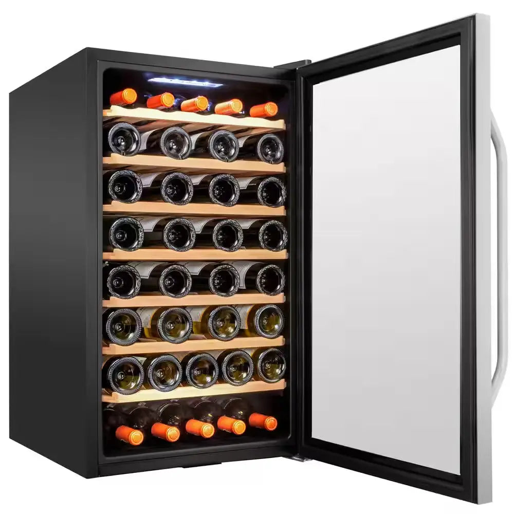 Wine Fridge, Large Freestanding Wine Cooler Refrigerator, 51 Bottles | Fridge.com