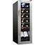 Wine Fridge, Single Zone 12-Bottle Free Standing Wine Cooler with Lock | Fridge.com