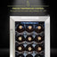 Wine Fridge, Single Zone 18-Bottle Free Standing Wine Cooler with Lock | Fridge.com