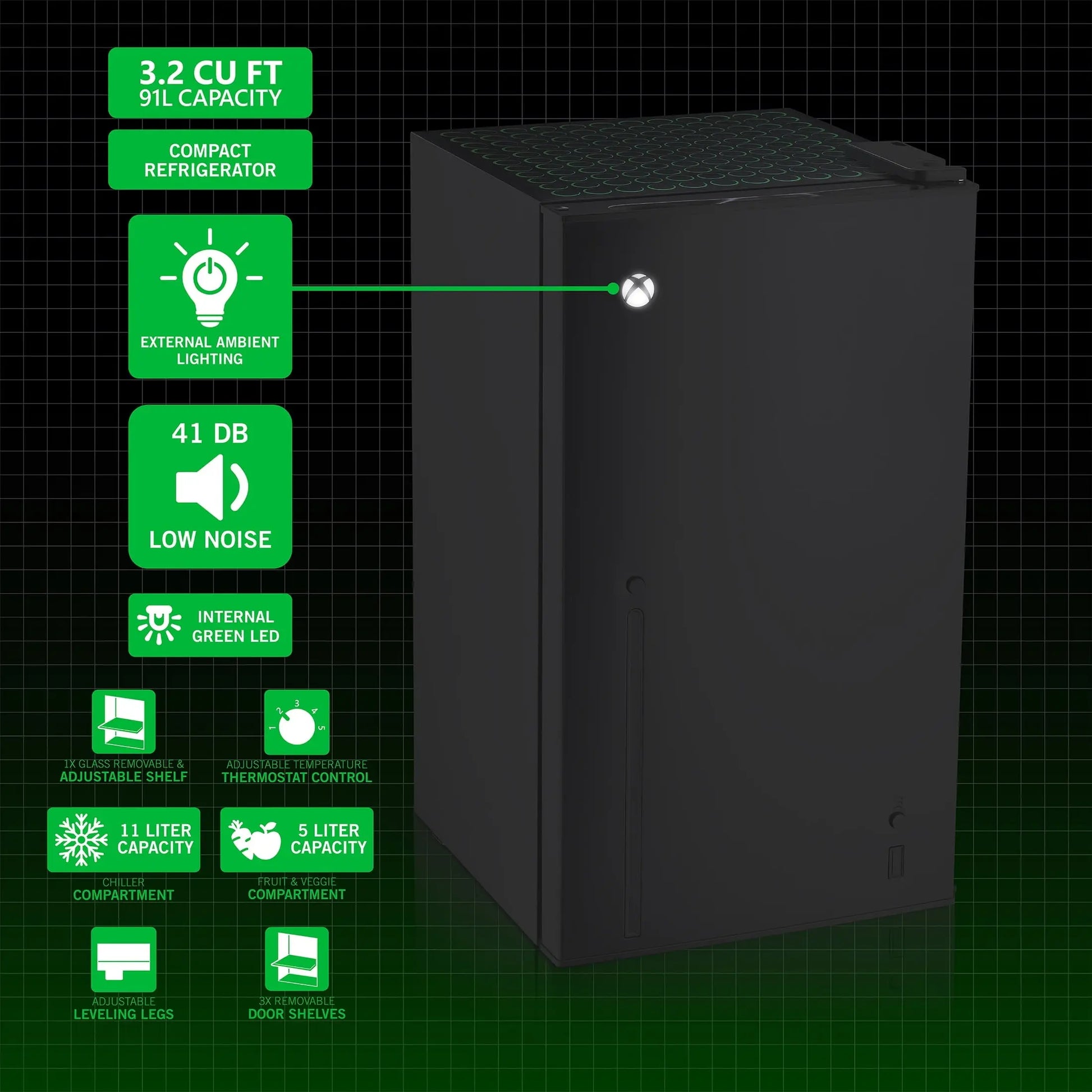 XBOX 3.2CF 1D FRIDGE | Fridge.com